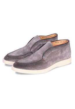 SANTONI: Серые ботинки 