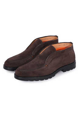 SANTONI: Коричневые ботинки 