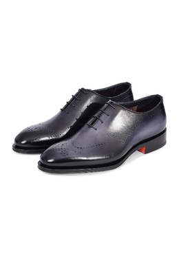 SANTONI: Синие туфли 