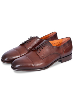 SANTONI: Коричневые туфли 