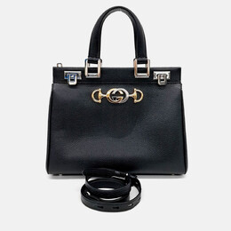 Gucci: Чёрная сумка на руку  Zumi