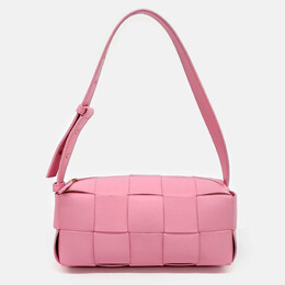 Bottega Veneta: Розовая сумка  Cassette
