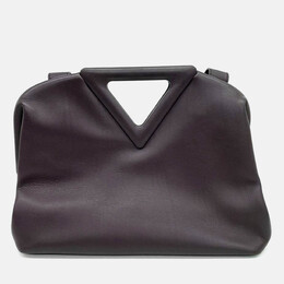 Bottega Veneta: Коричневая сумка  Point