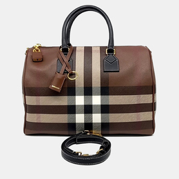 Burberry: Коричневая сумка 