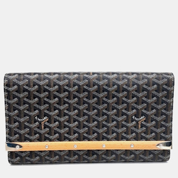 Goyard: Чёрный клатч 