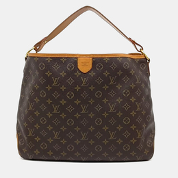 Louis Vuitton: Коричневая сумка 