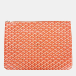 Goyard: Оранжевая сумка 