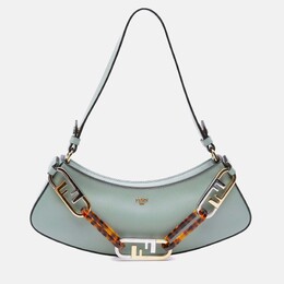 Fendi: Зелёная сумка 