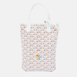 Goyard: Белая сумка 