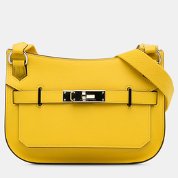 Hermes: Жёлтая сумка через плечо 