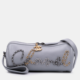 Chanel: Серая сумка 