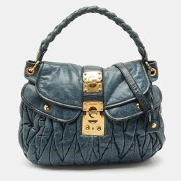 Miu Miu: Синяя сумка 