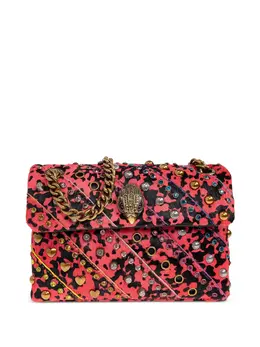 Kurt Geiger London: Сумка-шоппер с леопардовым принтом 