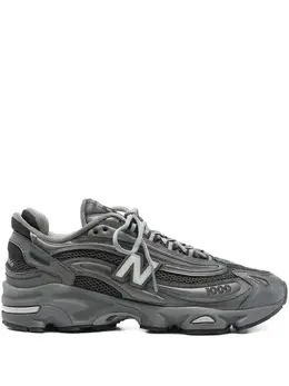 New Balance: Тёмные кроссовки 