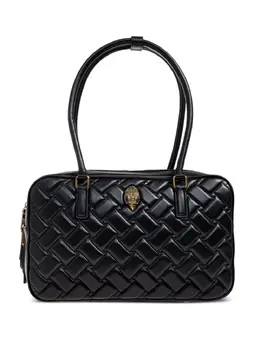 Kurt Geiger London: Чёрная спортивная сумка 