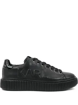 Karl Lagerfeld: Чёрные кроссовки 