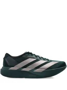 adidas: Тёмные кроссовки  Adizero