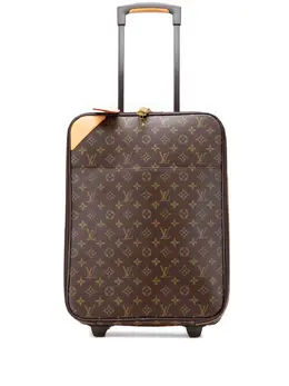 Louis Vuitton Pre-Owned: Коричневая дорожная сумка 