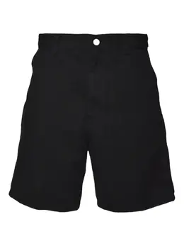 Carhartt WIP: Чёрные шорты 