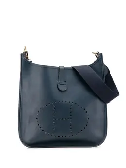 Hermès Pre-Owned: Голубая сумка через плечо 