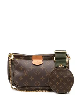 Louis Vuitton Pre-Owned: Коричневая сумка 