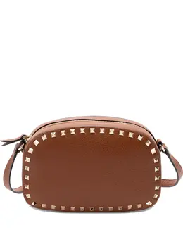 Valentino Garavani: Коричневая сумка через плечо 
