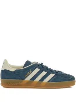 adidas: Синие кроссовки  Gazelle Indoor