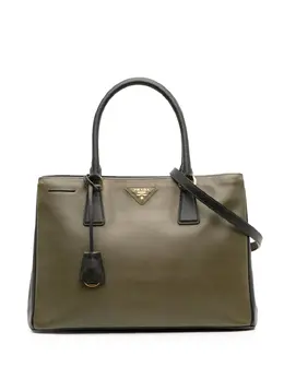 Prada Pre-Owned: Двухцветная сумка 