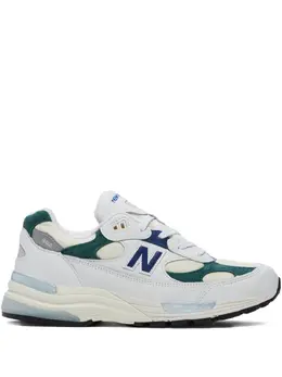 New Balance: Белые кроссовки  992
