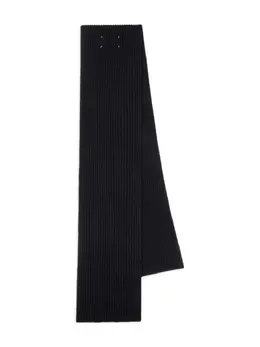 Maison Margiela: Чёрный шарф 