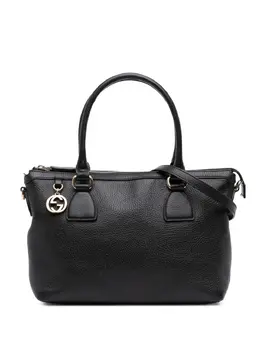 Gucci Pre-Owned: Чёрная сумка 