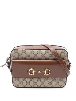 Gucci Pre-Owned: Коричневая сумка через плечо 