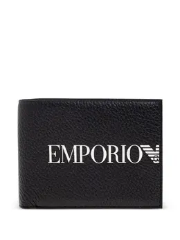 Emporio Armani: Чёрный кошелёк 