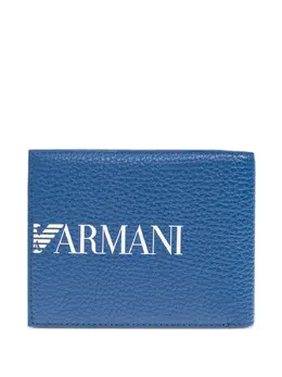 Emporio Armani: Голубой кошелёк 