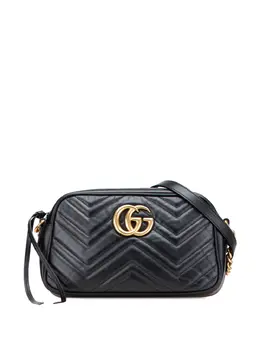Gucci Pre-Owned: Чёрная сумка через плечо 