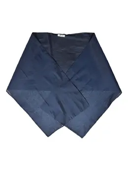Max Mara: Голубой шарф 