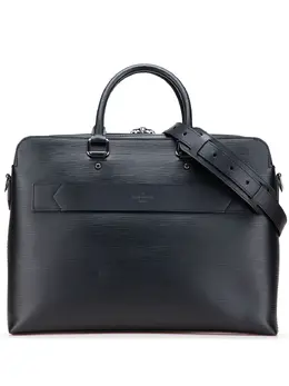 Louis Vuitton Pre-Owned: Чёрная сумка 