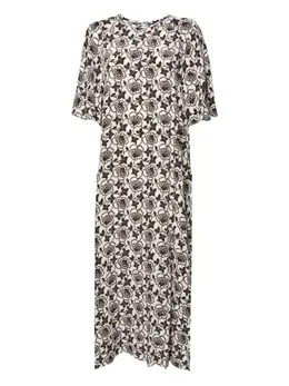 Weekend Max Mara: Платье с растительным принтом 