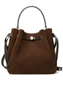 Tory Burch: Коричневая сумка 