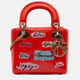 Dior: Красная сумка 