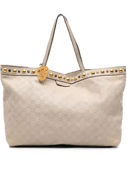 Gucci Pre-Owned: Белая сумка-шоппер 