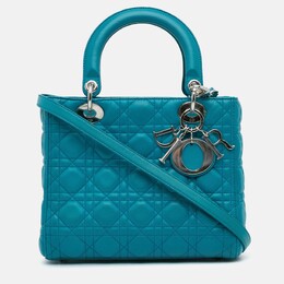 Dior: Голубая сумка 