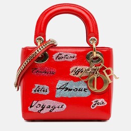 Dior: Красная сумка 