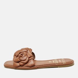 Valentino: Коричневые сандалии  Atelier 03 Rose Edition