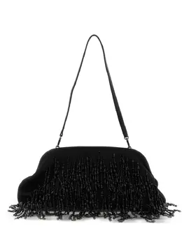 Alberta Ferretti: Чёрный клатч 