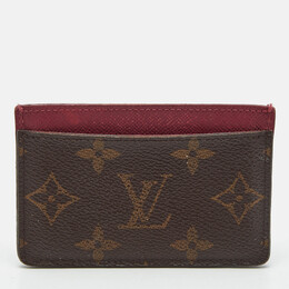 Louis Vuitton: Розовый картхолдер 
