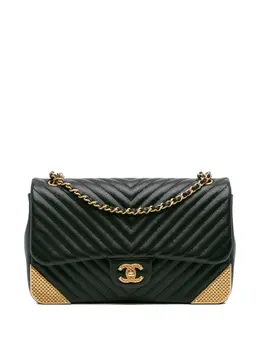 CHANEL Pre-Owned: Чёрная сумка 
