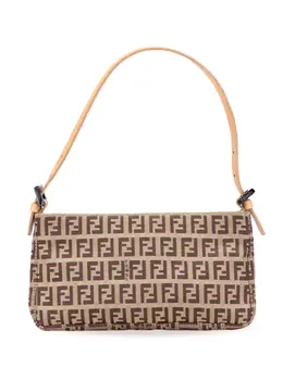 Fendi Pre-Owned: Коричневая сумка 
