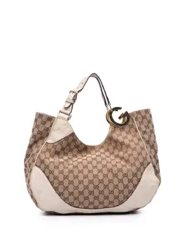 Gucci Pre-Owned: Коричневая сумка-шоппер 