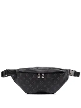 Louis Vuitton Pre-Owned: Чёрная поясная сумка 